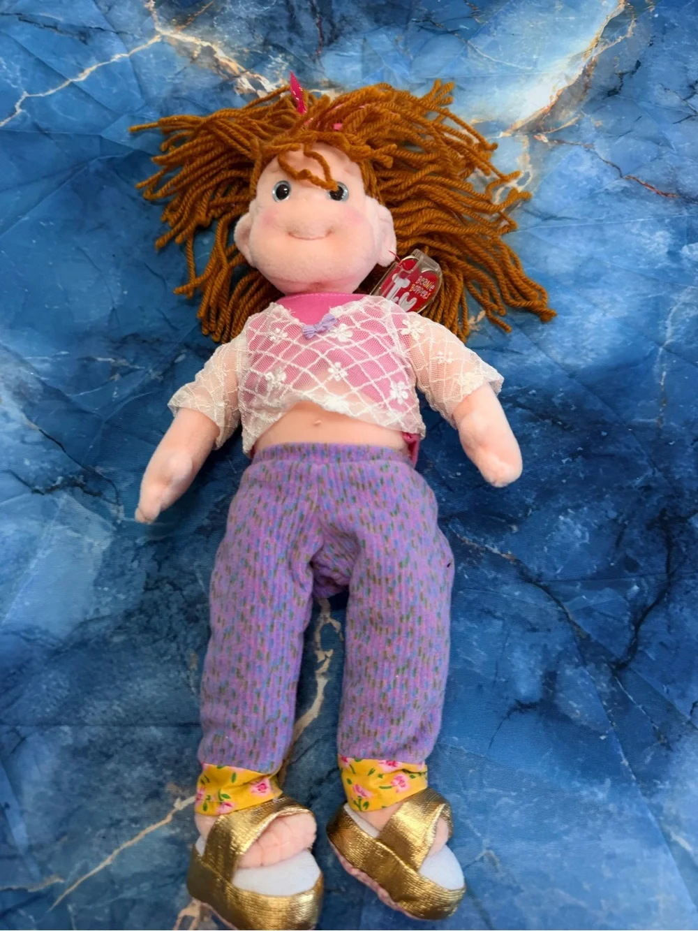 Beanie Bopper Rockin Rosie Ty NWT!